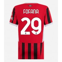 AC Milan Youssouf Fofana #29 Heimtrikot Frauen 2024-25 Kurzarm